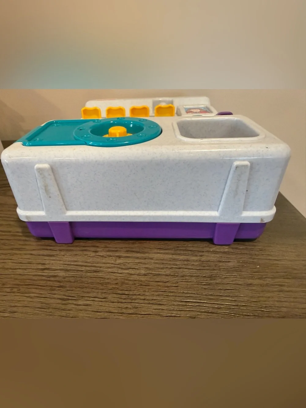 Vintage 1997 Playskool Saving Sounds Bank ATM Toy Real Coin Sorter Sounds Works!